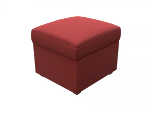 living room sofa ottoman 3D Model