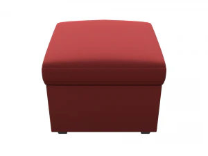 living room sofa ottoman 3D Model