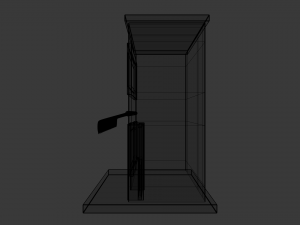 small pop up shop 3D Модель