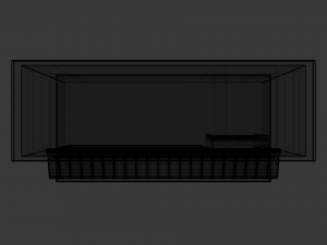 small pop up shop 3D Модель