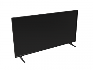 generic high-poly flat screen tv Modello 3D