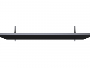 generic high-poly flat screen tv Modello 3D