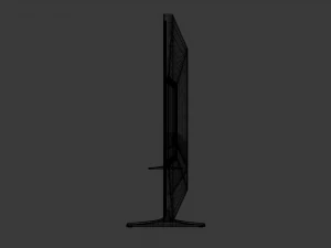 generic high-poly flat screen tv 3D Model