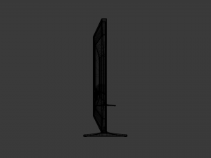 generic high-poly flat screen tv Modello 3D