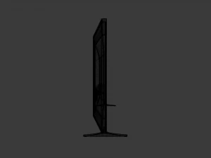 generic high-poly flat screen tv 3D Model