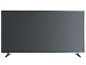 generic low-poly flat screen tv 3D Model