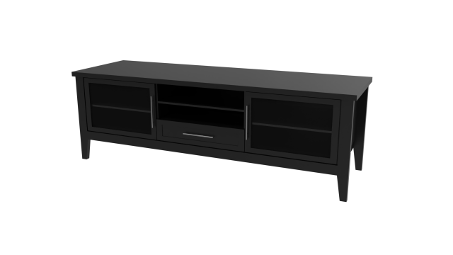 modern living room tv stand Modelo 3D .c4d .max .obj .3ds .fbx .stl .blend 