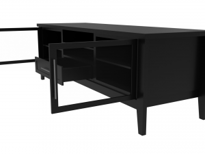 modern living room tv stand Modelo 3D