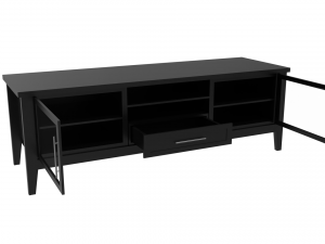 modern living room tv stand Modelo 3D