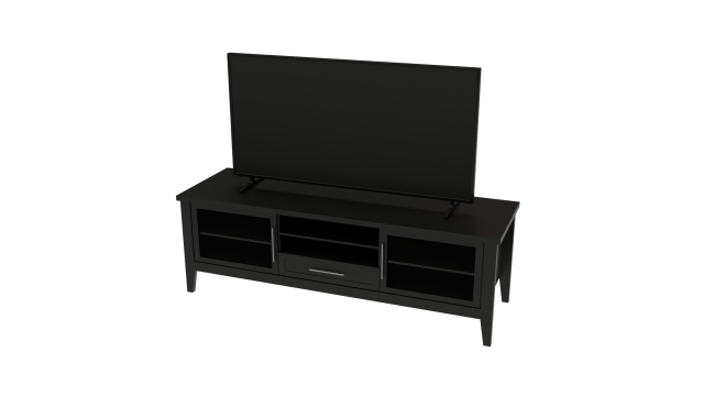 modern living room tv set 3Dモデル .c4d .max .obj .3ds .fbx .stl .blend 