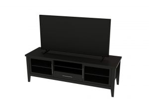 modern living room tv set 3D Model