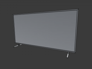modern living room tv set 3Dモデル