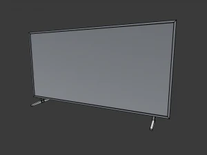 modern living room tv set 3D Model