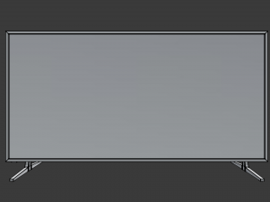 modern living room tv set 3Dモデル