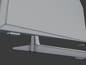 modern living room tv set 3Dモデル
