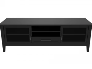 modern living room tv set 3D Model