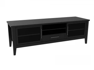 modern living room tv set 3D Model