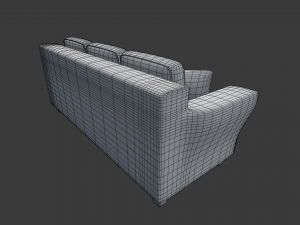 modern living room scene 3Dモデル