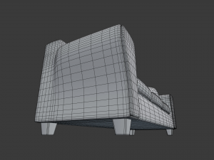 modern living room scene 3Dモデル