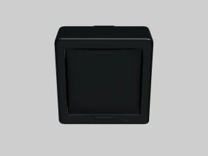 ブラウン管テレビ2 3Dモデル