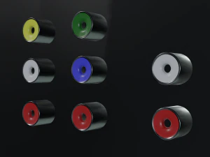 ブラウン管テレビ2 3Dモデル