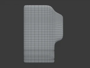 ブラウン管テレビ2 3Dモデル