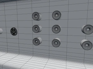 ブラウン管テレビ2 3Dモデル