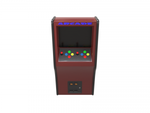 simple arcade machine 3D मॉडल