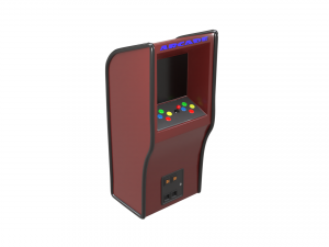 simple arcade machine 3D मॉडल