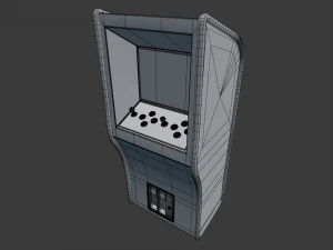 simple arcade machine 3D Model