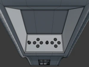 simple arcade machine 3D Model
