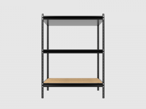 heavy duty industrial metal shelf 1 Model 3D