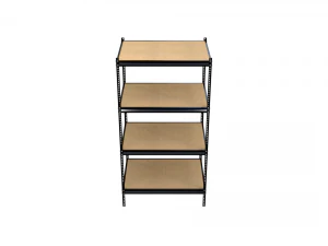 cole&ccedil;&atilde;o de prateleiras de metal resistente Modelo 3D