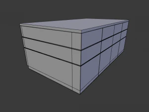 office desk 3D Model