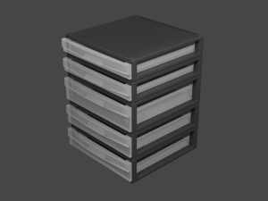 plastic cabinet Modelo 3D