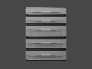 plastic cabinet 3D Model