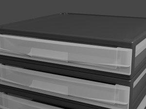 plastic cabinet 3D Model