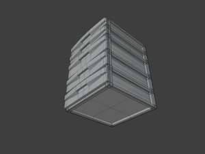 plastic cabinet 3D Model
