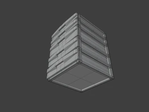 plastic cabinet 3D Model