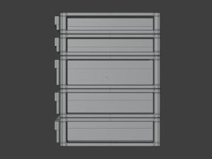 plastic cabinet 3D Model