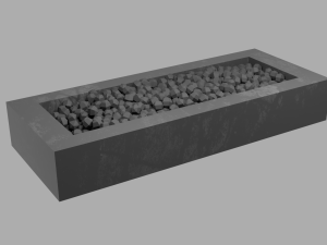 outdoor patio firepit 3D Model
