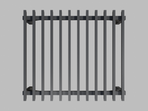 outdoor wooden patio pergola 3D मॉडल