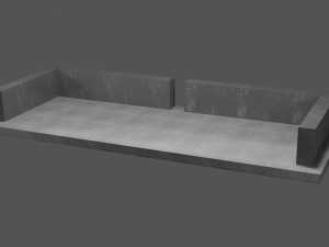 outdoor patio base 3D Model