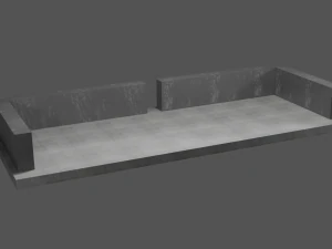 outdoor patio base 3D Model