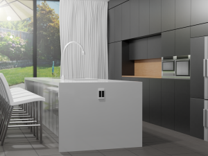 modern kitchen scene Modello 3D