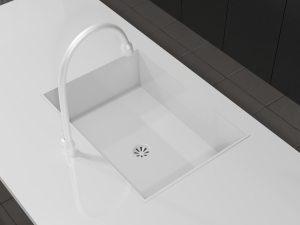 modern kitchen scene Modello 3D