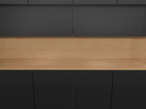 modern kitchen scene Modello 3D