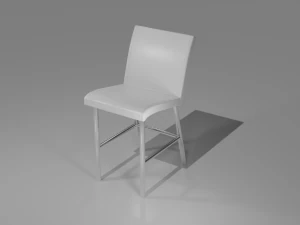 현대적인 주방 의자 3D 모델