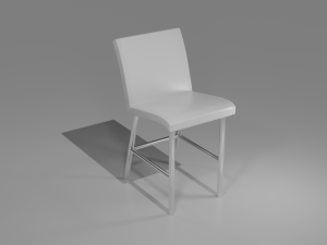 modern kitchen chair Model 3D