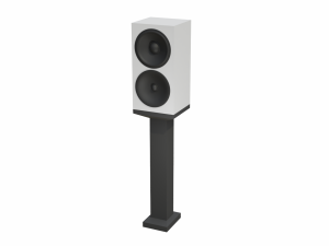 speaker and pedestal 3D-Modell
